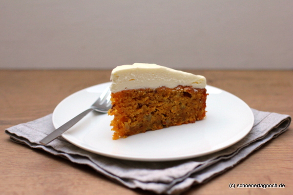Carrot Cake mit Cream Cheese Frosting