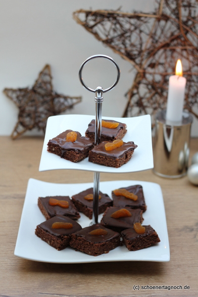 Weihnachtsplätzchen-Rezept: Lebkuchen-Brownies - Schöner Tag noch!