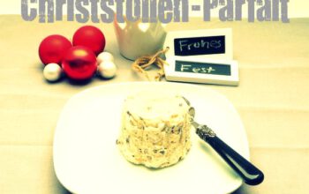 Kulinarischer Adventskalender: Christstollen-Parfait, ein Weihnachts-Dessert
