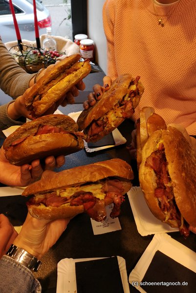 5 Pastrami-Sandwiches und 1 LKW in der Metzgerei Brath in Karlsruhe