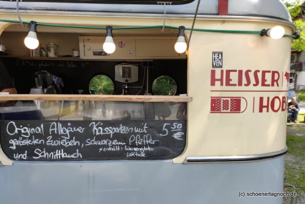 Kässpätzle-Foodtruck "Heißer Hobel" in Immenstadt im Allgäu