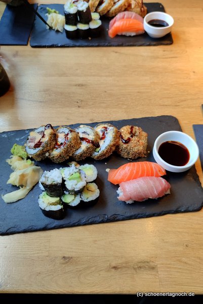 Sushi Tempurazi im Taumi Asia Fusion Restaurant in Karlsruhe