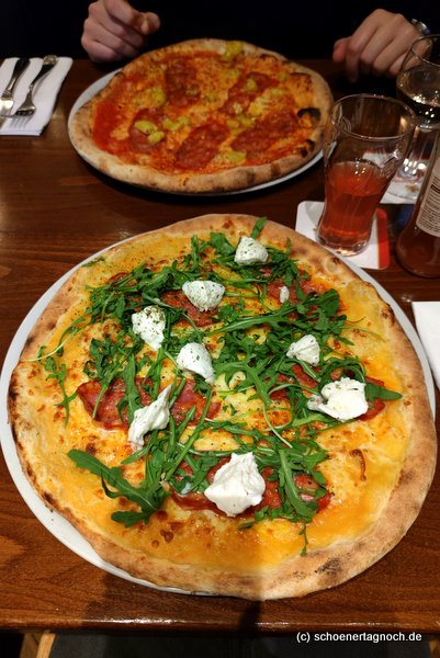 Pizza Giallo im "Il Pomodoro" in Stuttgart